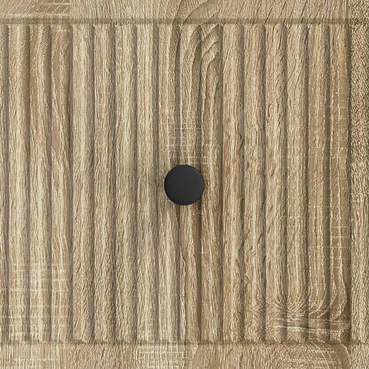 Sofabord med skuffe Sonoma-eg 49 x 50 x 40 cm Konstrueret træ