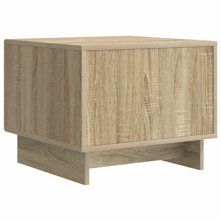 Sofabord med skuffe Sonoma-eg 49 x 50 x 40 cm Konstrueret træ