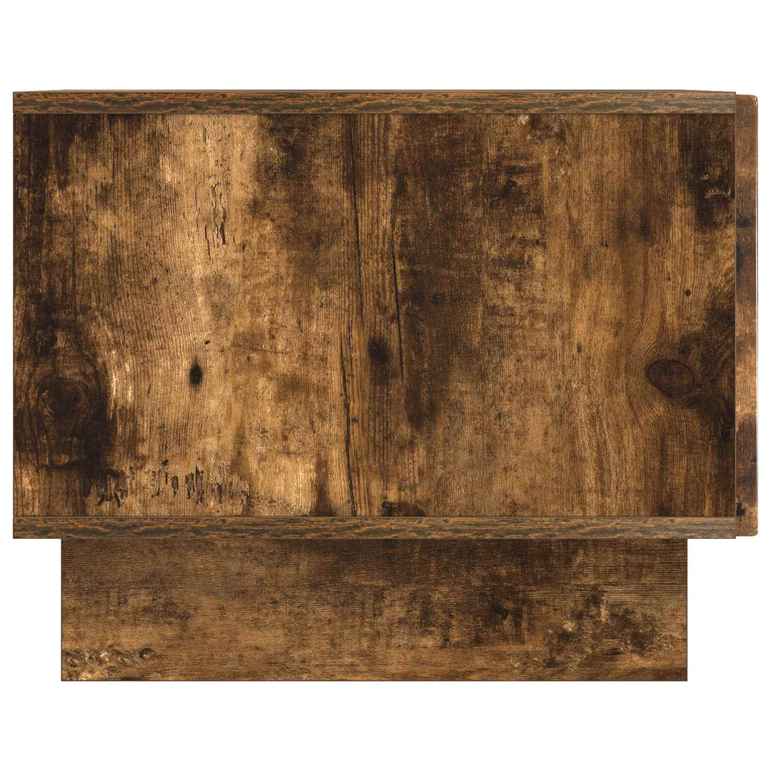 Sofabord med skuffe Røget eg 49 x 50 x 40 cm Konstrueret træ