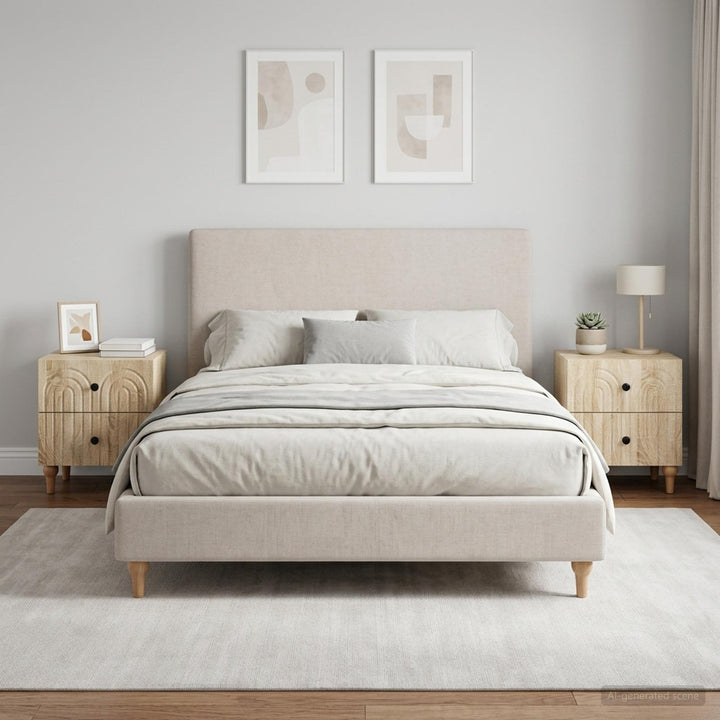 Natskab 2 pcs Sonoma-eg 43 x 34,5 x 48 cm Konstrueret træ