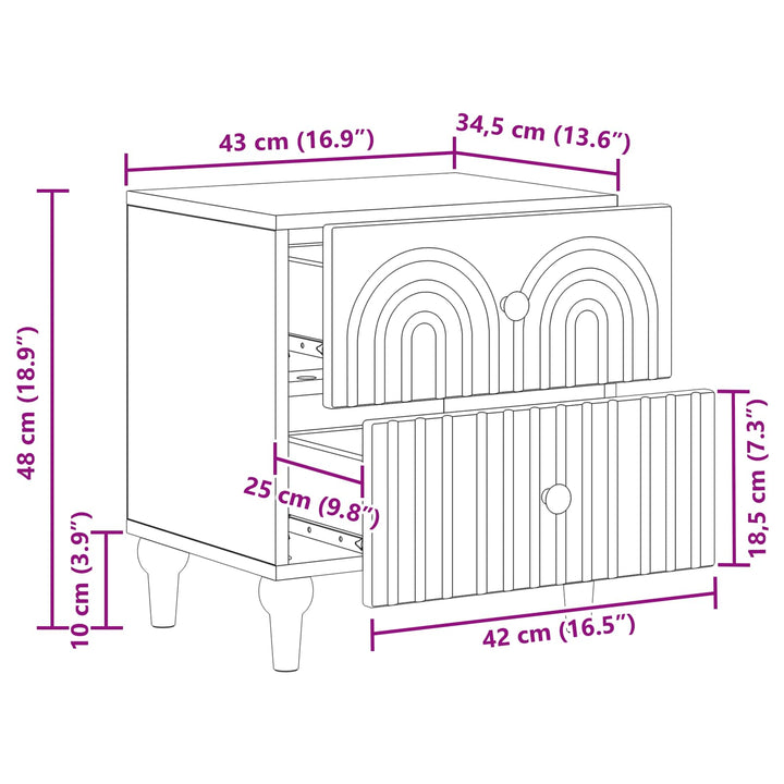 Natskab med skuffe Betongrå 43 x 34,5 x 48 cm Konstrueret træ