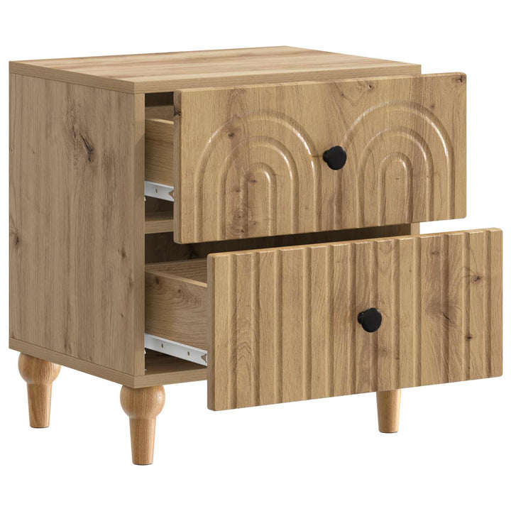 Natskab 2 pcs Artisan-eg 43 x 34,5 x 48 cm Konstrueret træ
