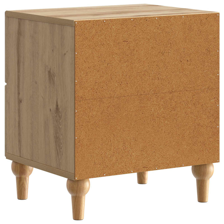 Natskab 2 pcs Artisan-eg 43 x 34,5 x 48 cm Konstrueret træ