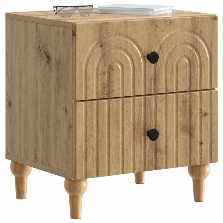 Natskab 2 pcs Artisan-eg 43 x 34,5 x 48 cm Konstrueret træ