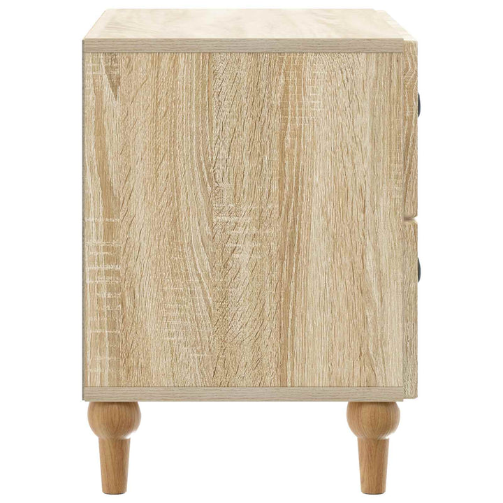 Natskab med skuffe Sonoma-eg 62 x 34,5 x 48 cm Konstrueret træ