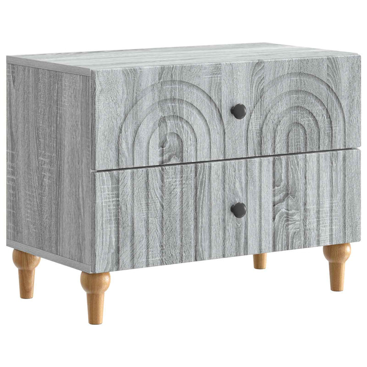 Natskab Grå sonoma-eg 62 x 34,5 x 48 cm Konstrueret træ