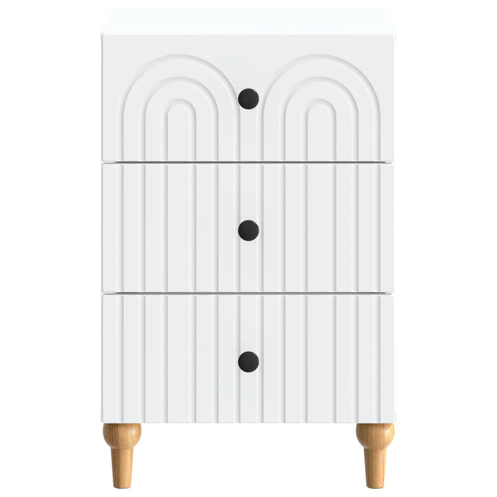 Natskab med skuffe Hvid 43x 41 x 66,5 cm Konstrueret træ