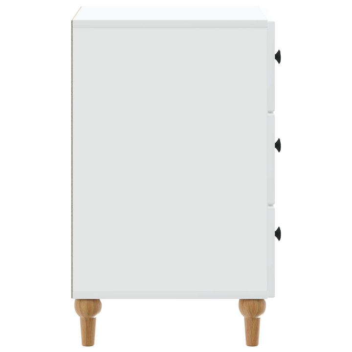 Natskab med skuffe Hvid 43x 41 x 66,5 cm Konstrueret træ