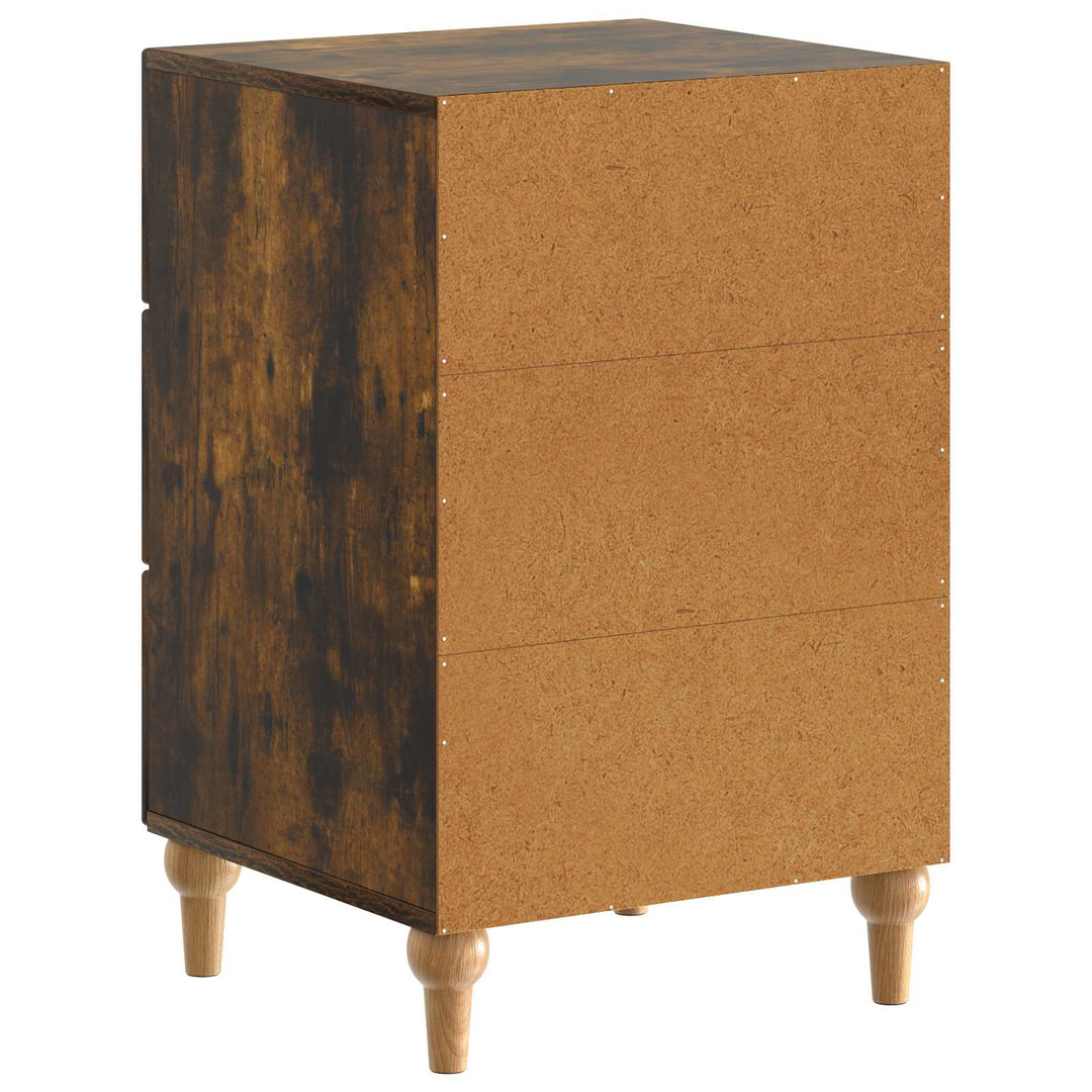 Natskab med skuffe Røget eg 43x 41 x 66,5 cm Konstrueret træ