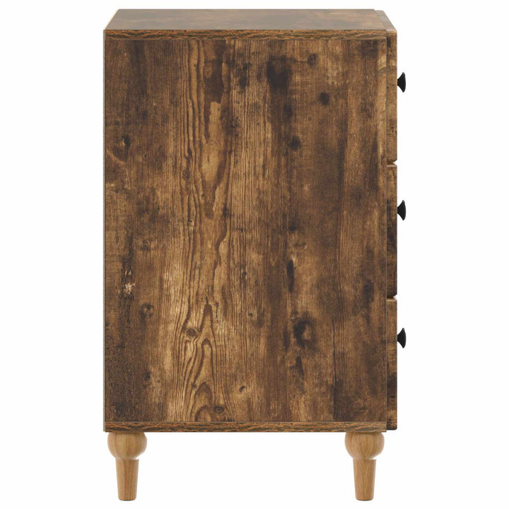 Natskab med skuffe Røget eg 43x 41 x 66,5 cm Konstrueret træ