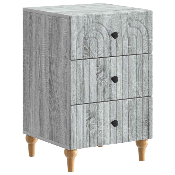Natskab Grå sonoma-eg 43x 41 x 66,5 cm Konstrueret træ