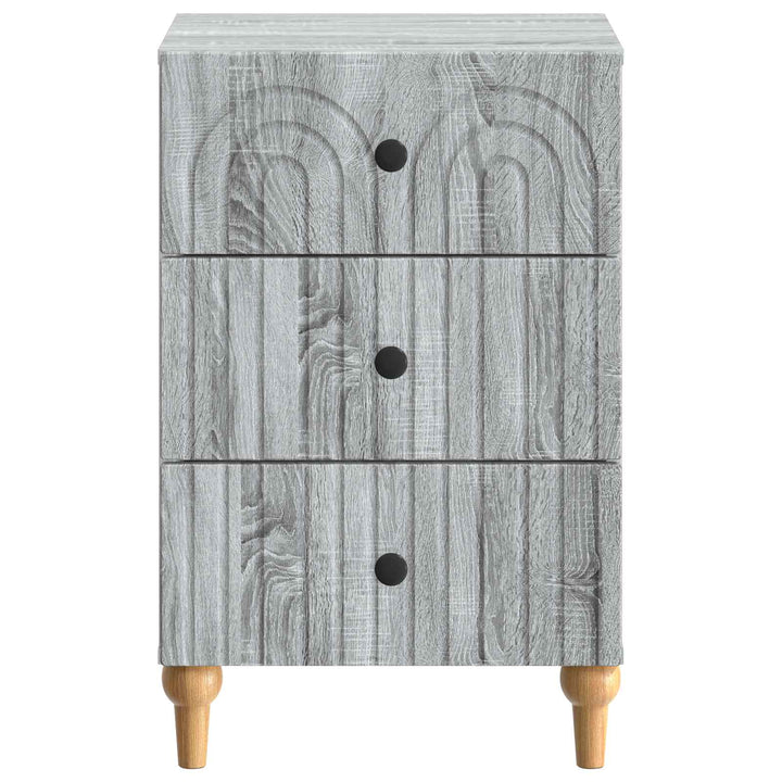 Natskab Grå sonoma-eg 43x 41 x 66,5 cm Konstrueret træ