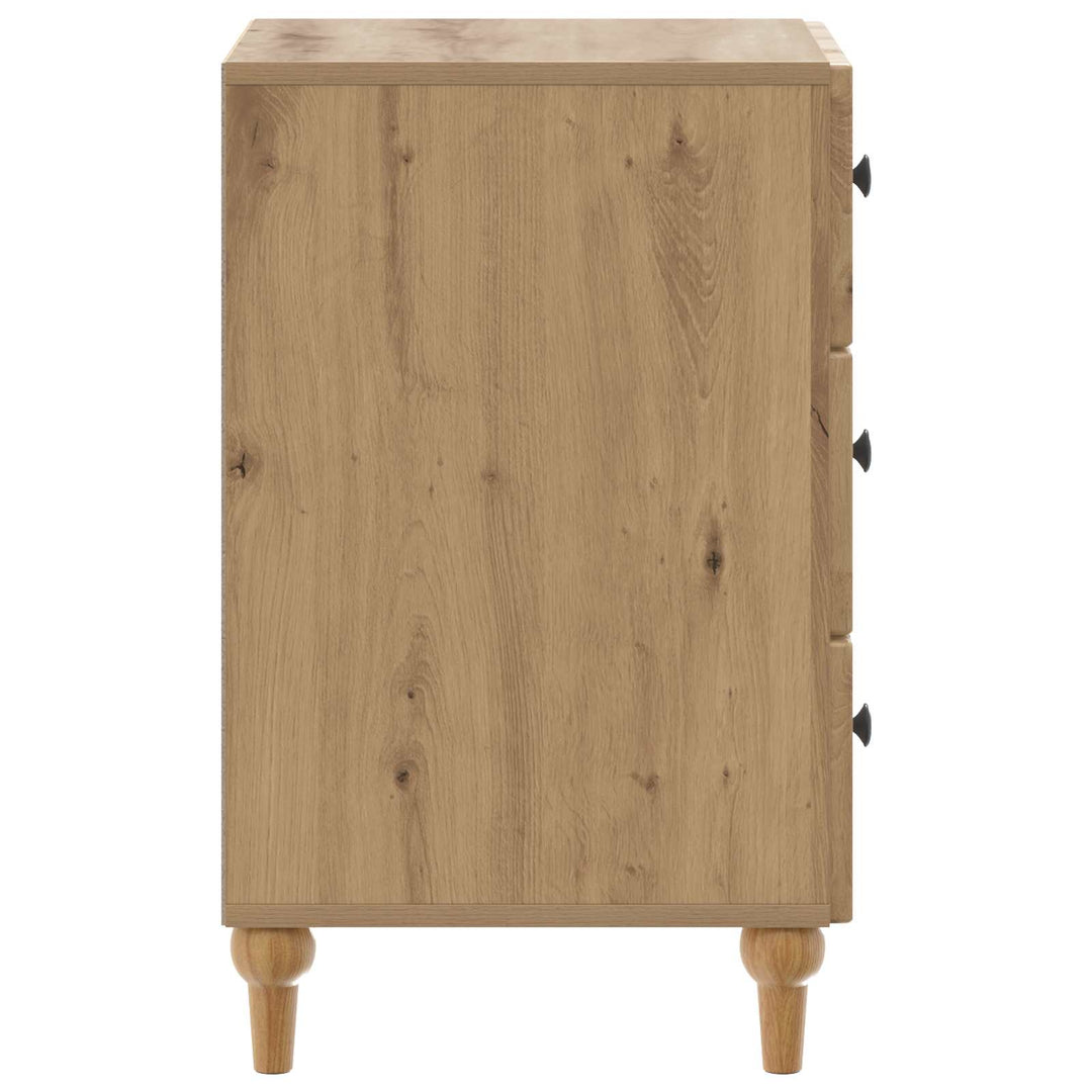 Natskab med skuffe Artisan-eg 43x 41 x 66,5 cm Konstrueret træ