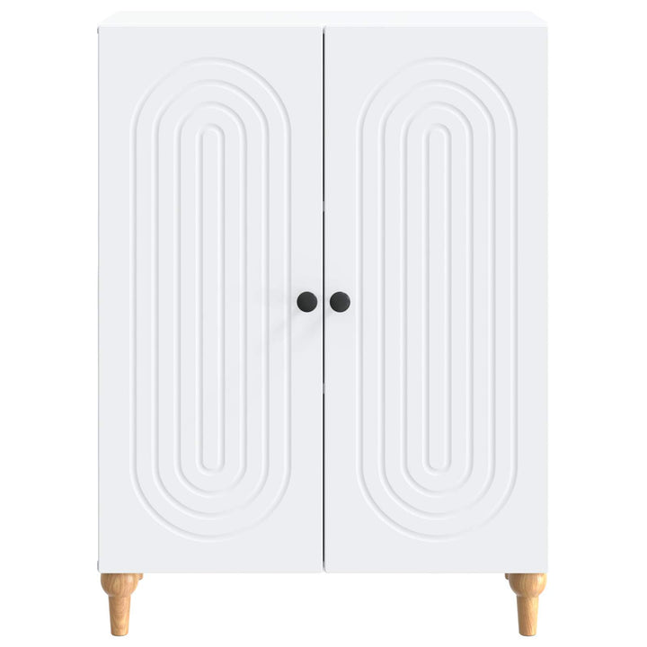 Sideboard Hvid 66 x 34,5 x 90 cm Konstrueret træ