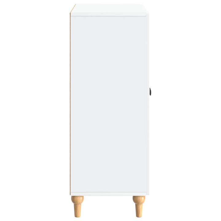 Sideboard Hvid 66 x 34,5 x 90 cm Konstrueret træ