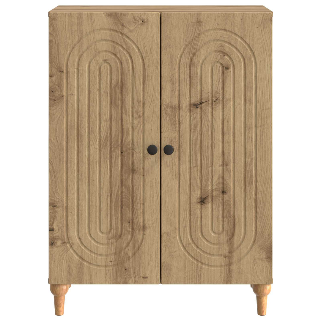 Sideboard Artisan-eg 66 x 34,5 x 90 cm Konstrueret træ