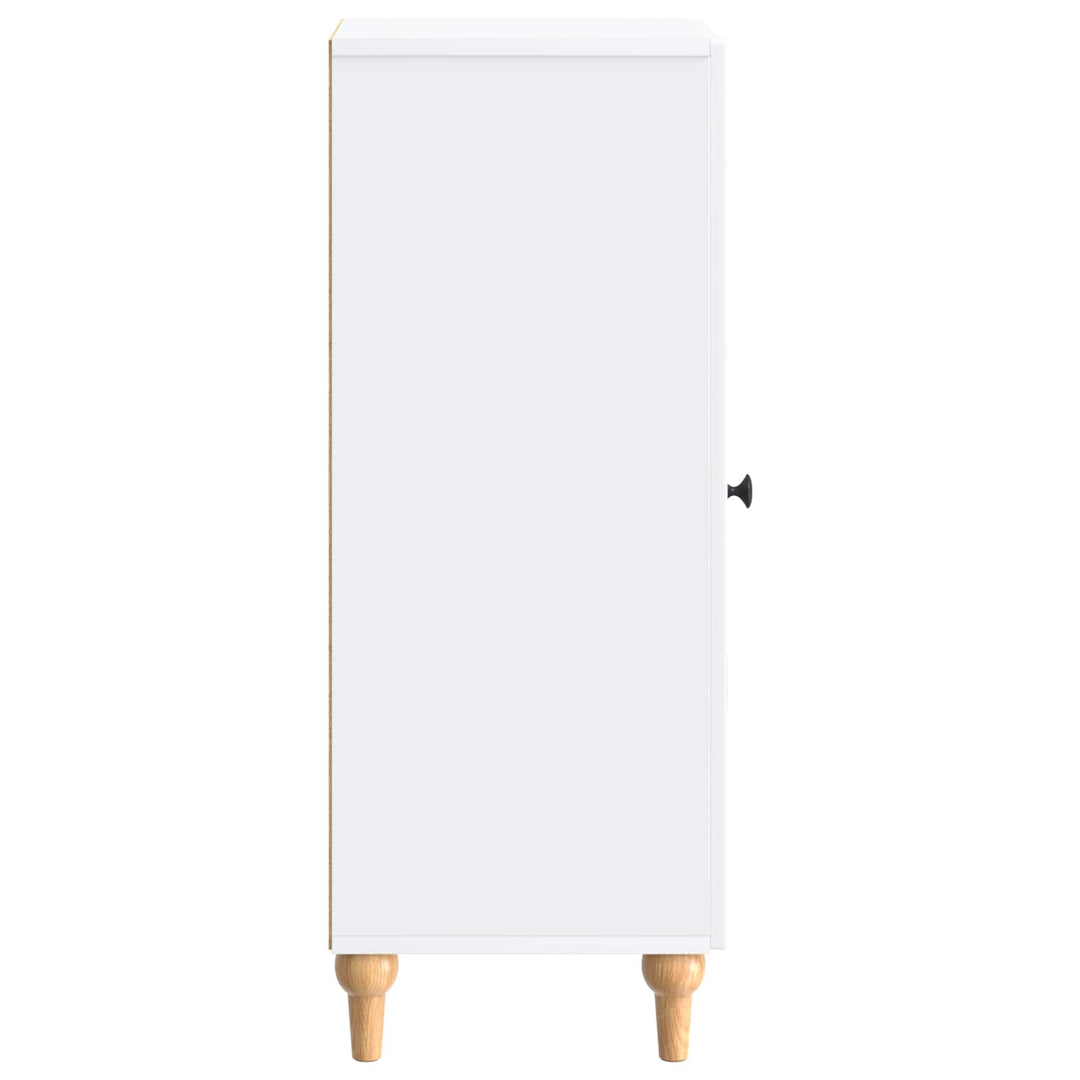 Sideboard Hvid 33 x 34,5 x 90 cm Konstrueret træ