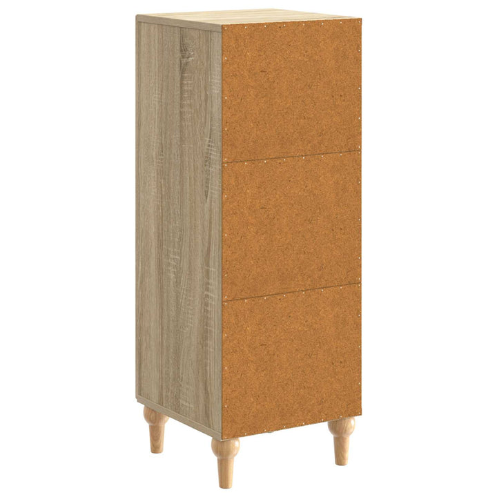 Sideboard Sonoma-eg 33 x 34,5 x 90 cm Konstrueret træ