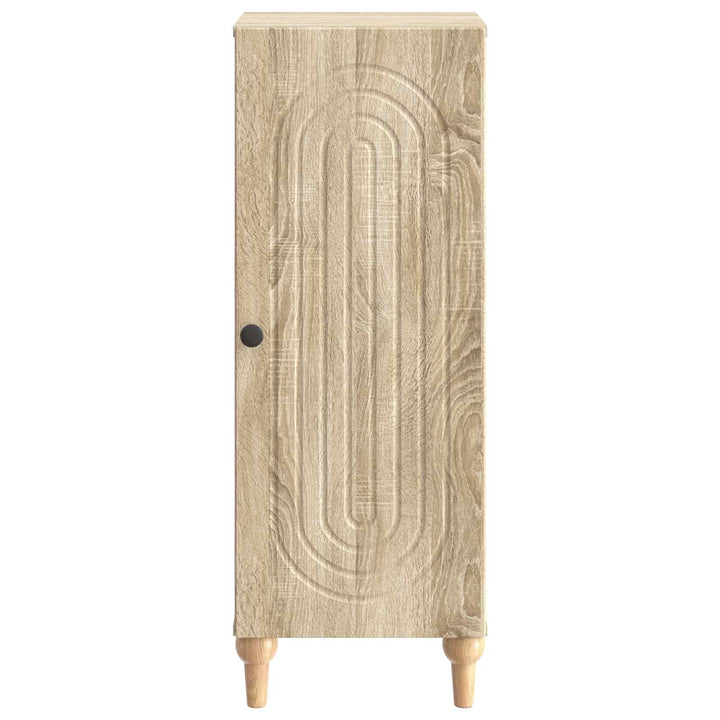 Sideboard Sonoma-eg 33 x 34,5 x 90 cm Konstrueret træ