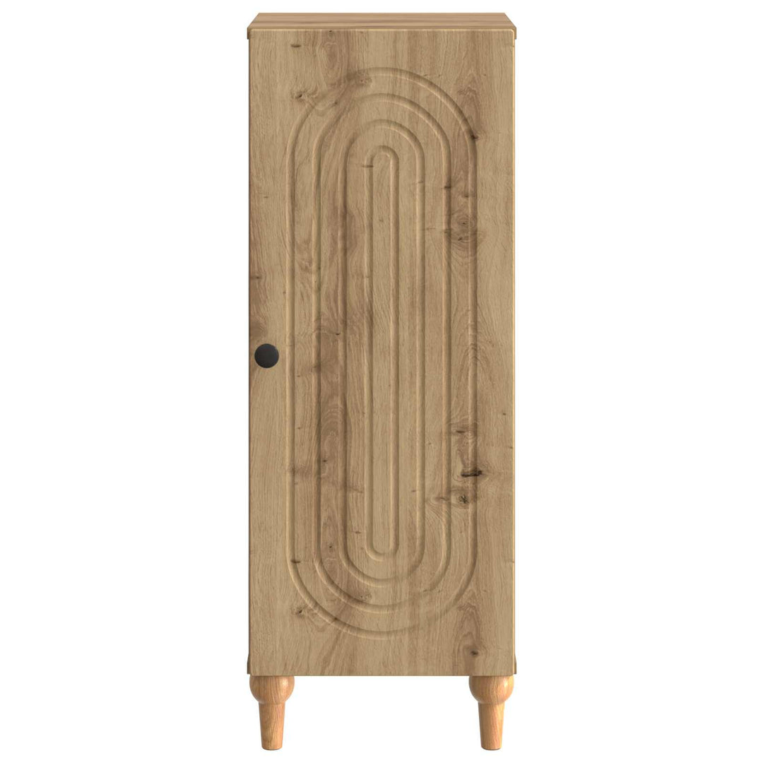 Sideboard Artisan-eg 33 x 34,5 x 90 cm Konstrueret træ
