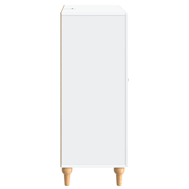 Sideboard Hvid 66 x 34,5 x 90 cm Konstrueret træ
