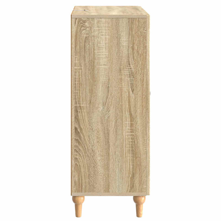 Sideboard Sonoma-eg 66 x 34,5 x 90 cm Konstrueret træ