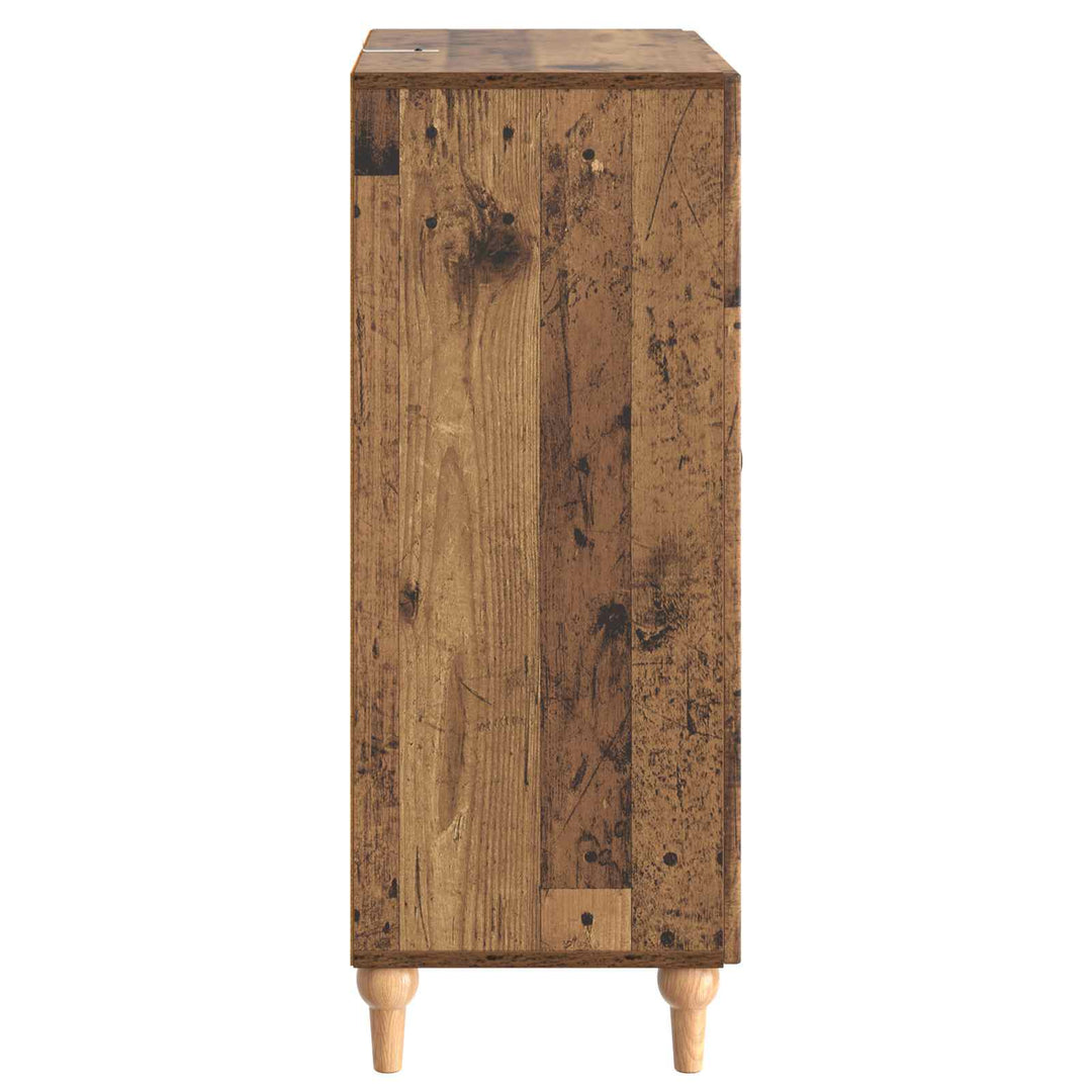 Sideboard Gammelt træ 66 x 34,5 x 90 cm Konstrueret træ