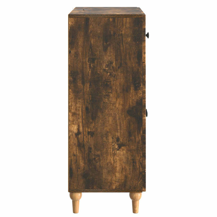 Sideboard Røget eg 66 x 34,5 x 90 cm Konstrueret træ