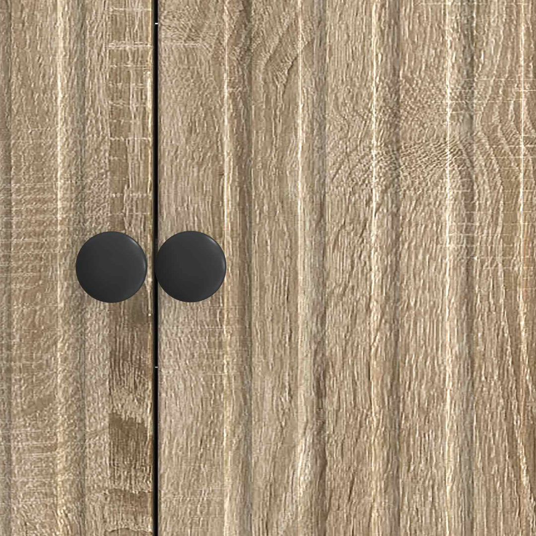 Sideboard Sonoma-eg 89 x 34,5 x 80 cm Konstrueret træ