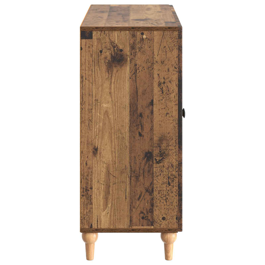 Sideboard Gammelt træ 89 x 34,5 x 80 cm Konstrueret træ
