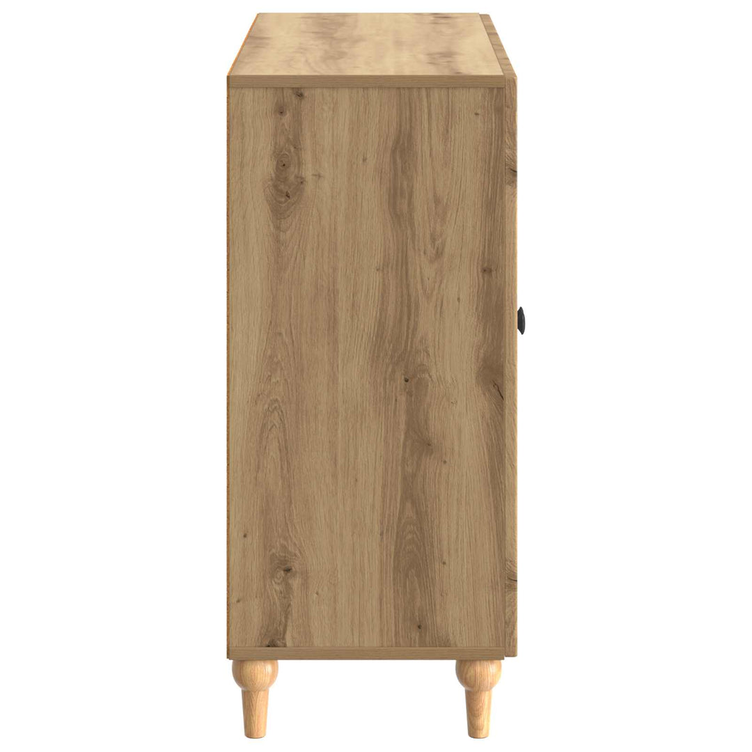Sideboard Artisan-eg 89 x 34,5 x 80 cm Konstrueret træ