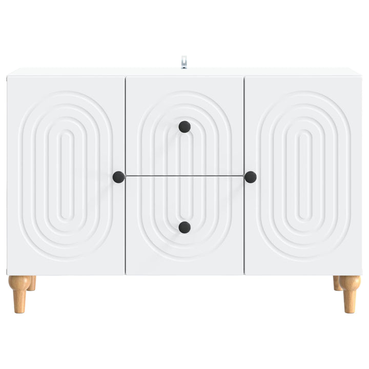 TV-skab med skuffe Hvid 89 x 34,5 x 60 cm Konstrueret træ