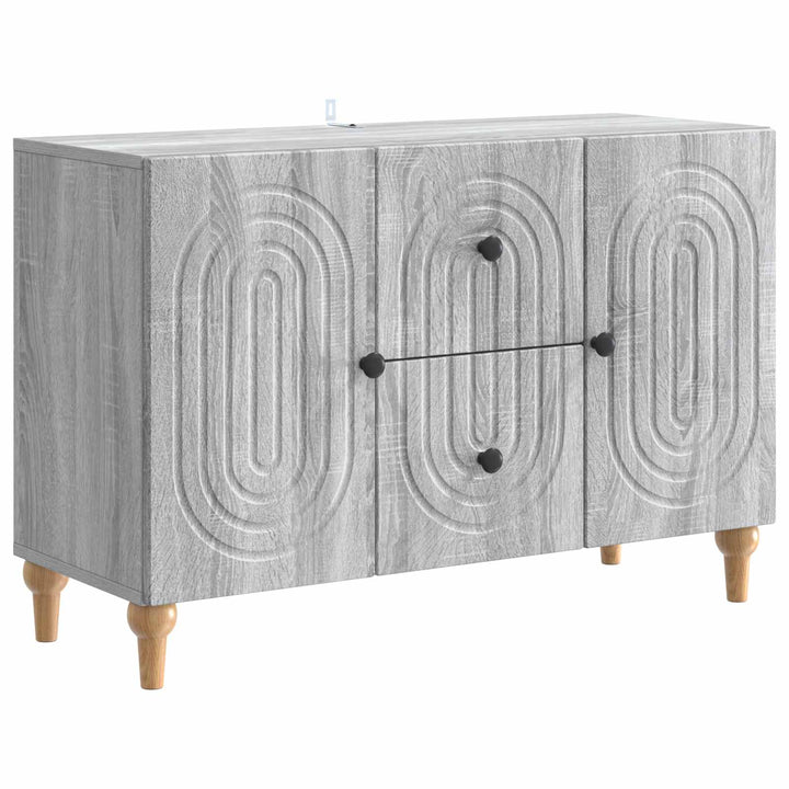 TV-skab Grå sonoma-eg 89 x 34,5 x 60 cm Konstrueret træ