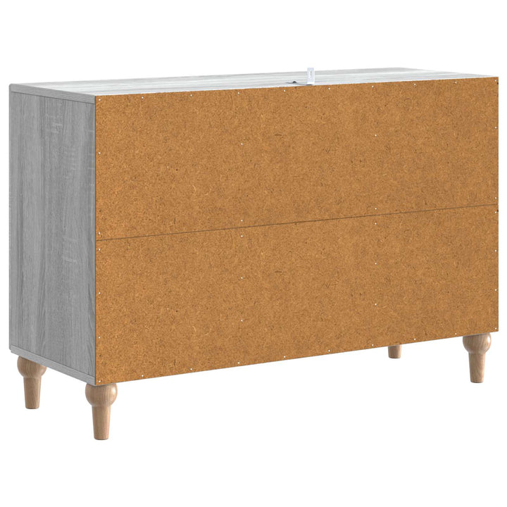 TV-skab Grå sonoma-eg 89 x 34,5 x 60 cm Konstrueret træ