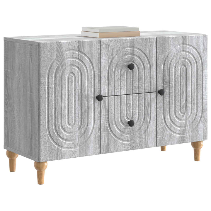 TV-skab Grå sonoma-eg 89 x 34,5 x 60 cm Konstrueret træ