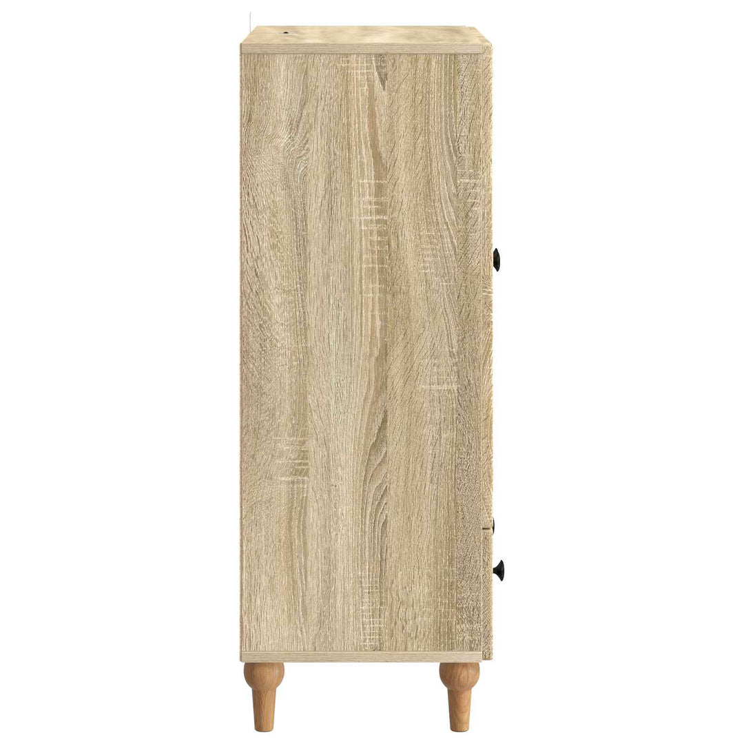 Sideboard Sonoma-eg 66 x 34,5 x 95 cm Konstrueret træ