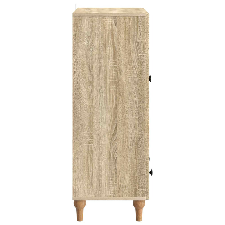 Sideboard Sonoma-eg 66 x 34,5 x 95 cm Konstrueret træ