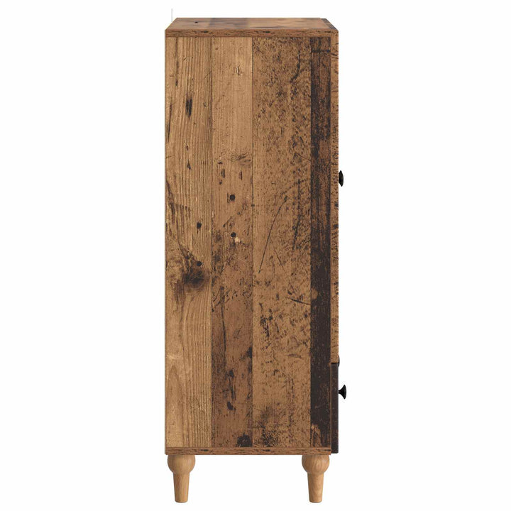 Sideboard Gammelt træ 66 x 34,5 x 95 cm Konstrueret træ
