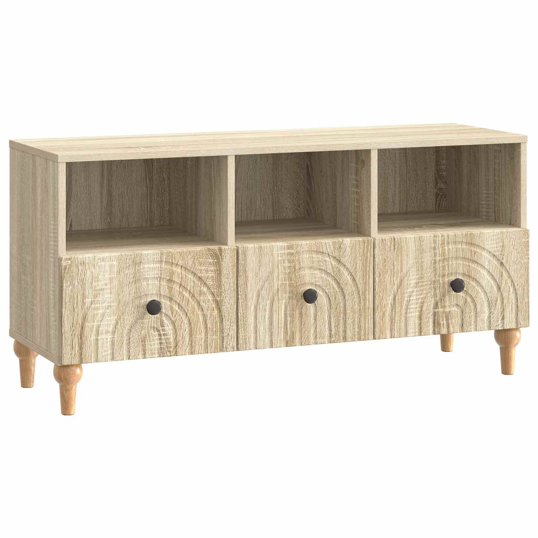 TV-skab Sonoma eg 102 x 34,5 x 50 cm Konstrueret træ