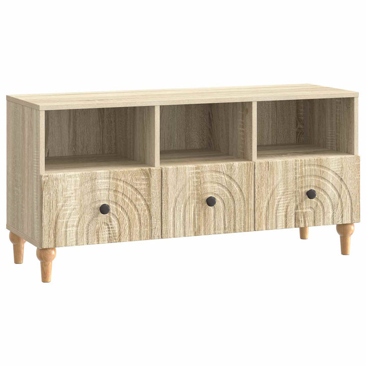 TV-skab 102 x 34,5 x 50 cm Sonoma eg Konstrueret træ
