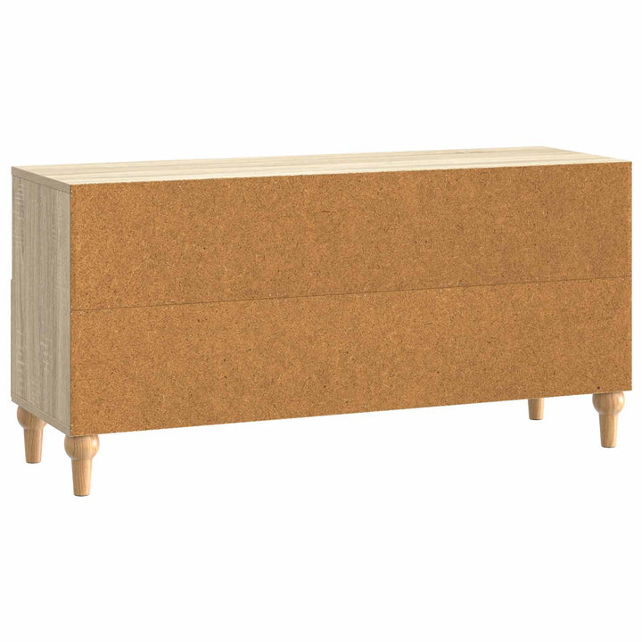 TV-skab 102 x 34,5 x 50 cm Sonoma eg Konstrueret træ