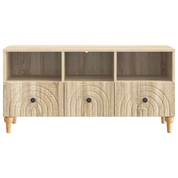 TV-skab Sonoma eg 102 x 34,5 x 50 cm Konstrueret træ