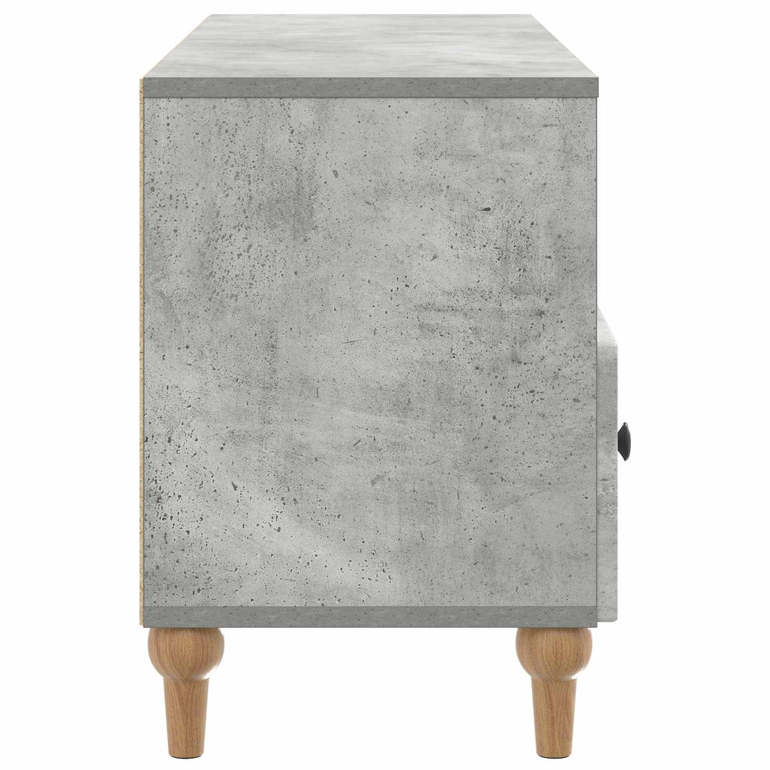 TV-skab BetonGrå 102 x 34,5 x 50 cm Konstrueret træ