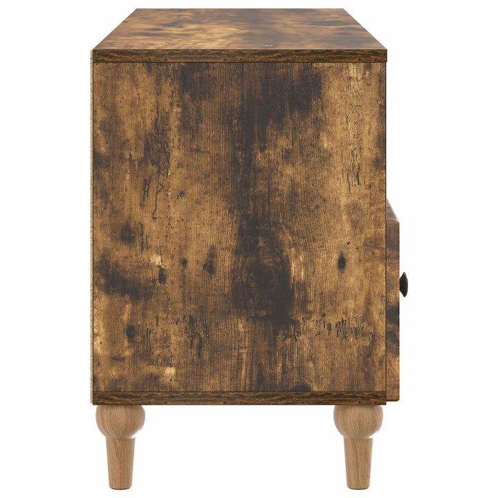 TV-skab Røget Eg 102 x 34,5 x 50 cm Konstrueret træ
