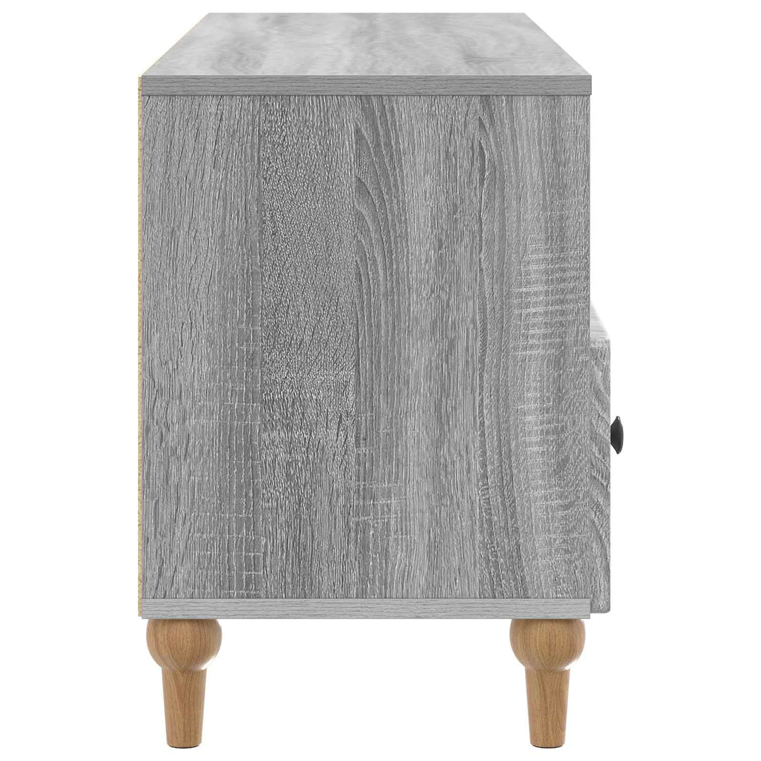 TV-skab Grå Sonoma 102 x 34,5 x 50 cm Konstrueret træ