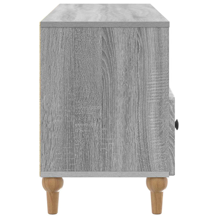 TV-skab Grå Sonoma 102 x 34,5 x 50 cm Konstrueret træ