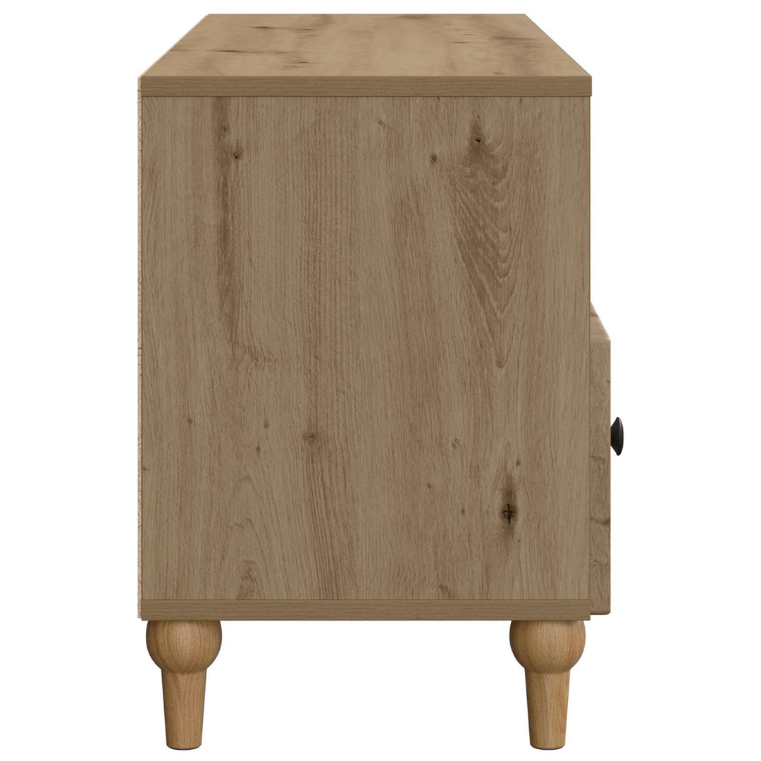 TV-skab 102 x 34,5 x 50 cm Artisan Eg Konstrueret træ