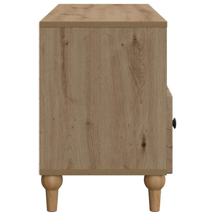 TV-skab 102 x 34,5 x 50 cm Artisan Eg Konstrueret træ