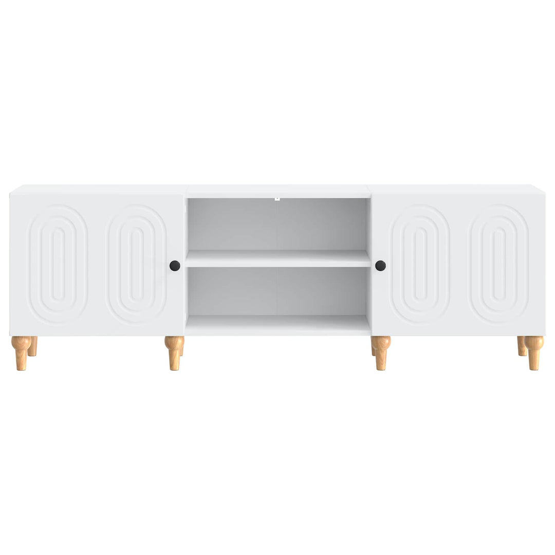 TV-skab Hvid 150 x 31 x 50 cm Konstrueret træ