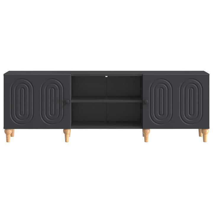 TV-skab 150 x 31 x 50 cm Sort Konstrueret træ